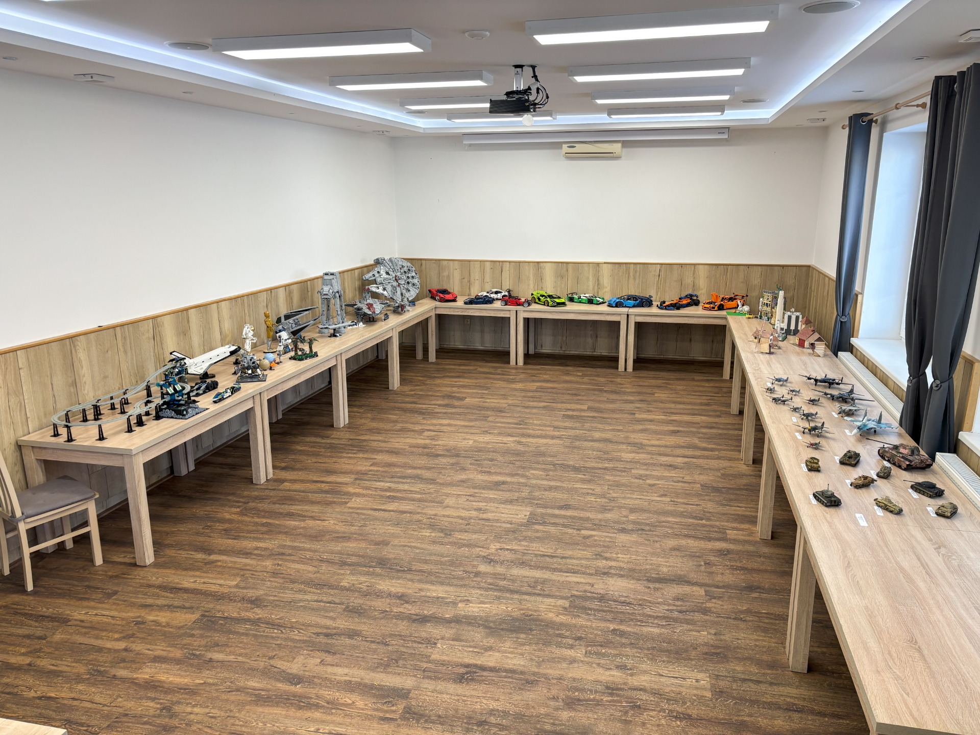 Herní koutek s LEGO kostkami